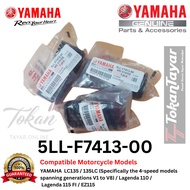 5LL-F7413-00 YAMAHA Original LC135 V1-V8 4S / Lagenda FI / EZ115 Front Footrest Rubber Getah Pedal D