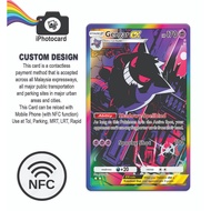 Exclusive Custom Design - POKEMON Enhanced NFC Kad TNG / Acrylic photo frame / greeting card / nfc t