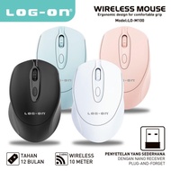 Wireless Mouse Bluetooth Mouse LOG ON M100 2.4GHz