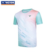 Victor Victory Net Badminton Short-sleeved T-shirt 50022 Mens And Womens Jackets Breathable 51022