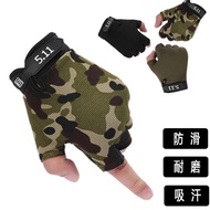 W Winter Taiwan Shipment Children 511 Half Finger Gloves Men Sports Anti-Slip Breathable Thin Women 