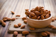 READY To Eat ROASTED Unsalted Almond Nut  Kacang Badam Goreng 烤杏仁 (FRESH MADE)