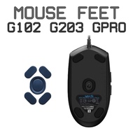 Logitech G102 Glide Mouse Feet / G203 GPRO Wired Lightspeed/ - Mousefeet Skates PTFE
