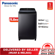 [DELIVERED BY SELLER] [READY STOCK] Panasonic 11.5KG Top Load Washing Machine NA-FD11AR1BT, NA-FD11AR1, NA-FD11 (Washing Machine,Top Loader,Mesin Basuh,洗衣机)