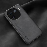 Fashion Soft TPU Shockproof Casing for Vivo IQOO 12 Pro / IQOO12 5G Skin Feel PU Leather Back Cover 