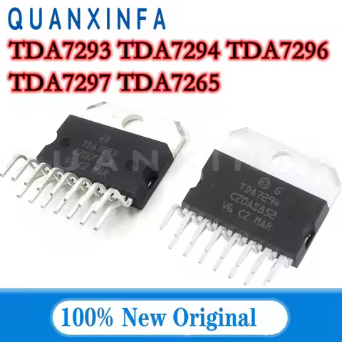 2PCS TDA7293 TDA7294 TDA7296 TDA7297 TDA7265 ZIP Audio amplifier chip/power amplifier IC