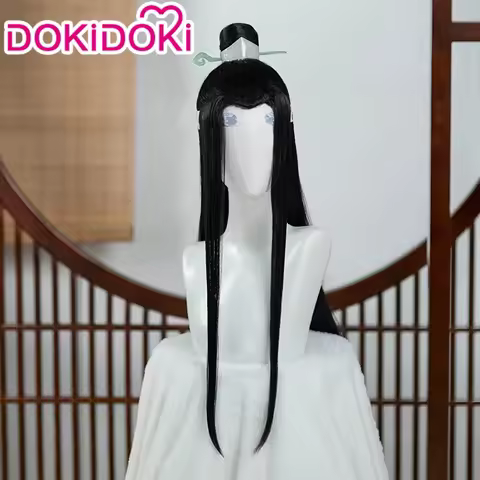 IN STOCK Lan Wangji Wig Anime Mo Dao Zu Shi Cosplay DokiDoki Mo Dao Zu Shi Cosplay Lan Zhan Chinese 
