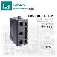 MOXA 8 Ports Unmanaged Switch EDS-2008-ELP | EDS-2008-EL