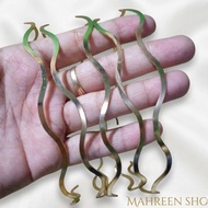 10pcs WAVE IRONBANDO / BANDO / ZIG ZAG IRONBANDO 3MM BANDANA/