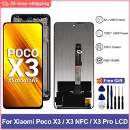 6.67" For Xiaomi POCO X3 Pro Display LCD Touch Screen For POCO X3 NFC LCD Digitizer Assembly POCO X3