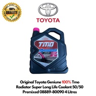 Original Toyota Geniune 100% Tmo Radiator Super Long Life Coolant 50/50 Premixed 08889-80090 4 Litre