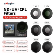 DJI Osmo Action 4/5 Pro Waterproof Filter Action Camera Accessories