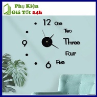 Large 3D Luminous Wall Clock Art Decoration - Decorative Wall Clock