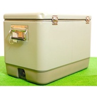 coleman steel belt 54qt used cooler box