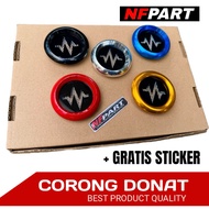 CUSTOM DONUT FUNNEL FREE STICKER ️universal custom motorcycle donut funnel free sticker VARIATION CU