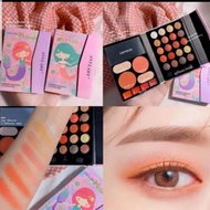 5D MERMAID - AnyLady Mermaid Eyeshadow Make Up Palette Buku Lipstick Eye Shadow