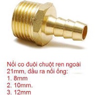 Connect mouse socket 21-8, connect external thread 21 to 8mm socket