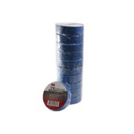 Blue Electrical Tape 3M 1710 Width 3/4 Inch Length 10 M. Thickness 0.175 (Pack Of 10 Rolls)