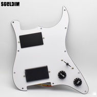 Prewired Pickguard Guitar Pickups HH Humbucker Pickups loaded pickguard Pickup with 1T1V 3Way contro