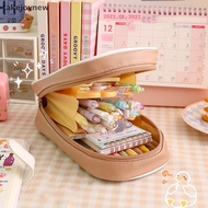 [takejoynew] Cute Creative Transparent Pencil Box Fashion Large-capacity Pencil Bag Student Statione