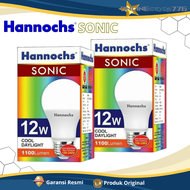 Hannochs Bohlam Lampu LED Sonic 50WATT Cahaya Putih Desain Elegan Dengan Frosted Cover-GARANSI RESMI