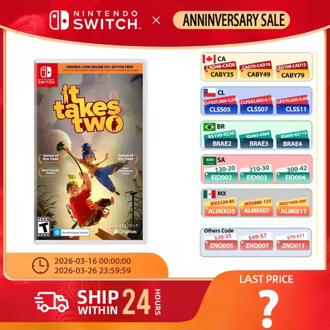 Nintendo Switch - It Takes Two - for Nintendo Switch Oled Switch Lite Switch Game Card Physical