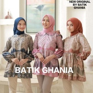 Blouse Batik Wanita Batik Couple Atasan Batik Wanita Lengan Panjang