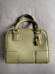 Loewe Amazona 16 Square Bag in Clay Grey