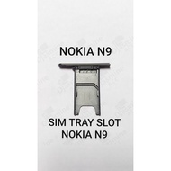 Sim Tray Slot Nokia N9 Black 1 pcs Slot Sim Tray Nokia N9 Black
