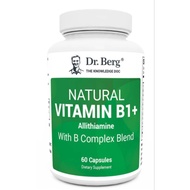 EXP: 04/26, DR. BERG'S NATURAL VITAMIN B1+ B1 WITH ADDED B COMPLEX Dr berg