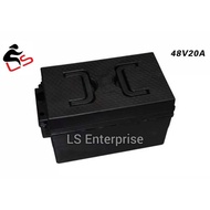 48V20AH 48V12AH E-Bike Battery Box Electric Bike Scooter Kotak Bateri Skuter Electric Scooter Boxes