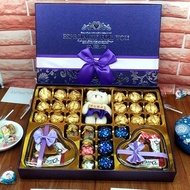 Deep Chocolate Candy Gift Box Christmas Girl Wife Classmate Child Friend Colleague Birthday Gift/Dee