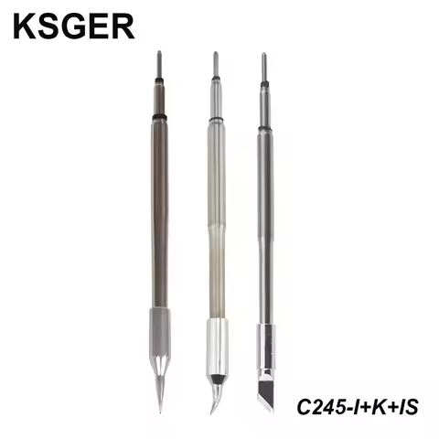 KSGER C210 C245 Tips I K IS For JBC Soldering Station Smart C115 Controller Auto-sleep Rapid Heating