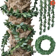 Fake Leaf Wreath 7.5Meter Plant Vines Home Wedding Outdoor UV Protection Garden Festival DIY Decorat