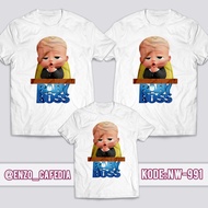 Selling Family Couple Clothes | T-shirts CustomFamilys | Baby Boss 991 Children's Birthday T-Shirt |