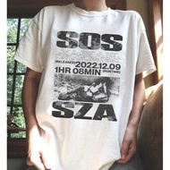 2024 summer vintage Sza Sos tour shirt Sza stretch shirt unisex fan shirt tee size S-5XL