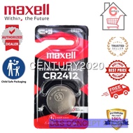 MAXELL CR2412 Lithium Battery Quality Coin Cell Watch Electronic 1pcs