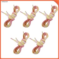 Glitter Colorful Shoe Lace Ribbon Laces for Shoes Reflective Sneakers Flat Decorative dailyyuan