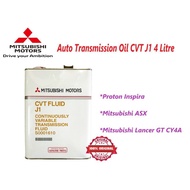 Mitsubishi ATF CVT FLUID J1 J-1 Auto Transmission Oil GEAR OIL 4 Liter-Proton Inspira Lancer GT ASX 