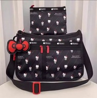 Lesportsac x Hello Kitty 斜揹袋