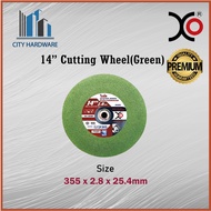 XO 14" CUTTING WHEEL 2.8MM A011-THA103(GREEN)