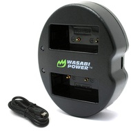 Wasabi Power Dual USB Battery Charger for Fujifilm NP-W126, BC-W126