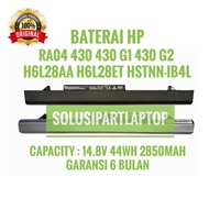 Baru Baterai Laptop Ori Hp Probook 430 430-G1 430-G2 Ra04 Silver