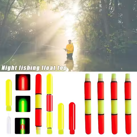 1pc Sensor Color Change LED Fishing Smart Float Top Super Bright Ultra Sensitive Electronic Floats B