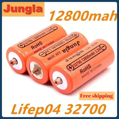 New lifepo4 32700 12800mAh 3.2V lifepo4 Rechargeable Battery Professional Lithium Iron Phosphate Pow