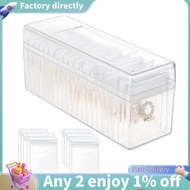 Acrylic Jewelry Box Organizer, with 20 Portable Anti Tarnish Jewelry Bags, Travel Jewelry Organizer,