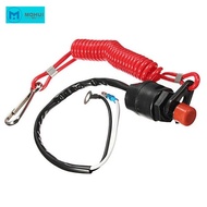 MW Boat Motor Emergency Kill Stop Switch for Yamaha /Tohatsu Outboard Stop Kill Switch Cut Off Switc