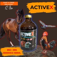 ACTIVEX B12+B15 Injectable 5500mcg 20ml/ 100ml