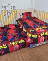 Sprei Sorong Karakter Superhero Spiderman Sorong Spider Man Sorong Spider Sorong Karakter Spiderman