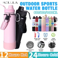 600ML/800ML/1000ML Tumbler Sport Thermos High-Performance Stainless Steel Insulated Vacuum Flask Tum